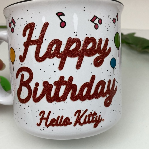 Hello Kitty Happy Birthday ceramic mug NEW! Sanrio Hello Kitty - Picture 10 of 11